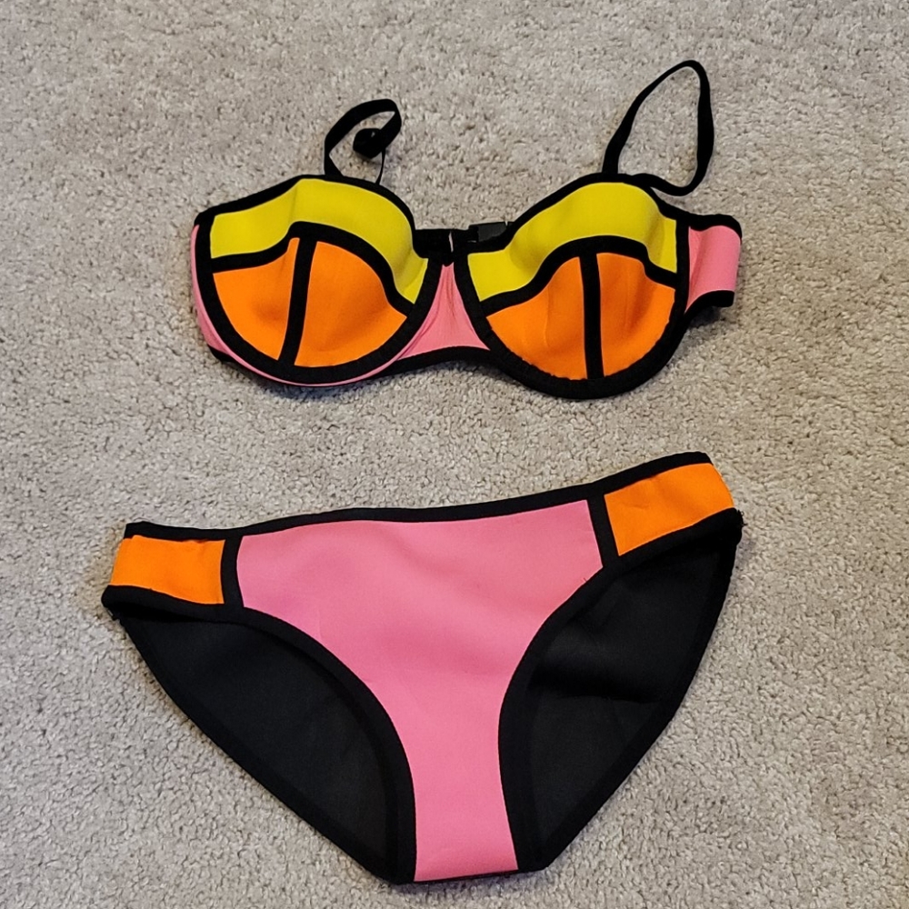 Neoprene swim suit